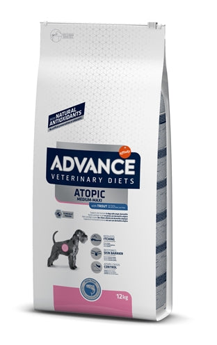 Advance Veterinary Diet Dog Gevoelige Huid Medium/Maxi