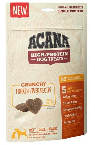 Acana High Protein Dog Treat Turkey - Petshoppie Pandora